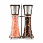 Refillable Salt Grinder, Set of 2 – studio product photo on a plain white background