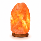 Himalayan Rock Salt Lamp, 9-12kg – studio product photo on a plain white background