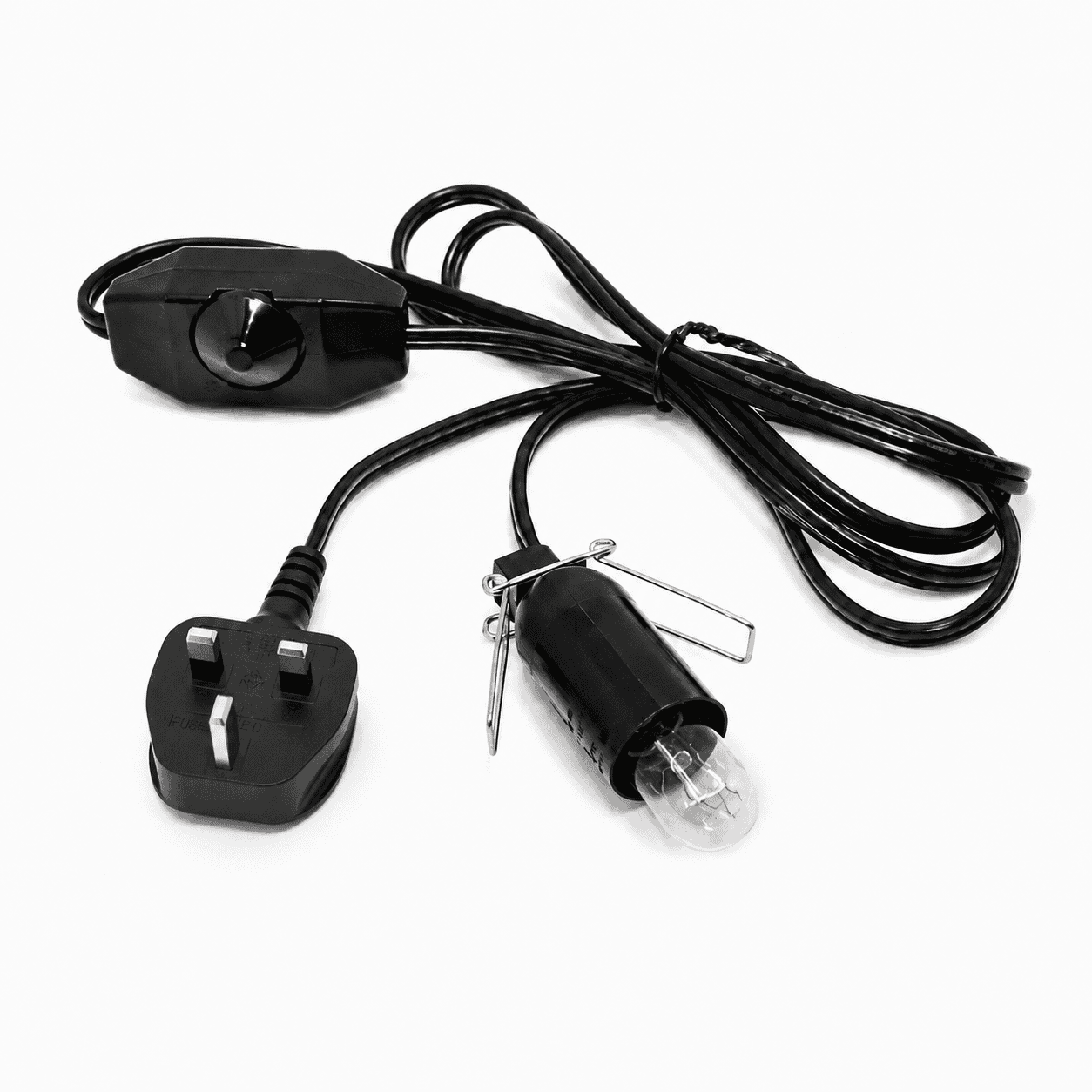 Dimmer Cable for Salt Lamps – studio product photo on a plain white background
