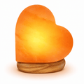 Heart-Carved Salt Lamp – studio product photo on a plain white background