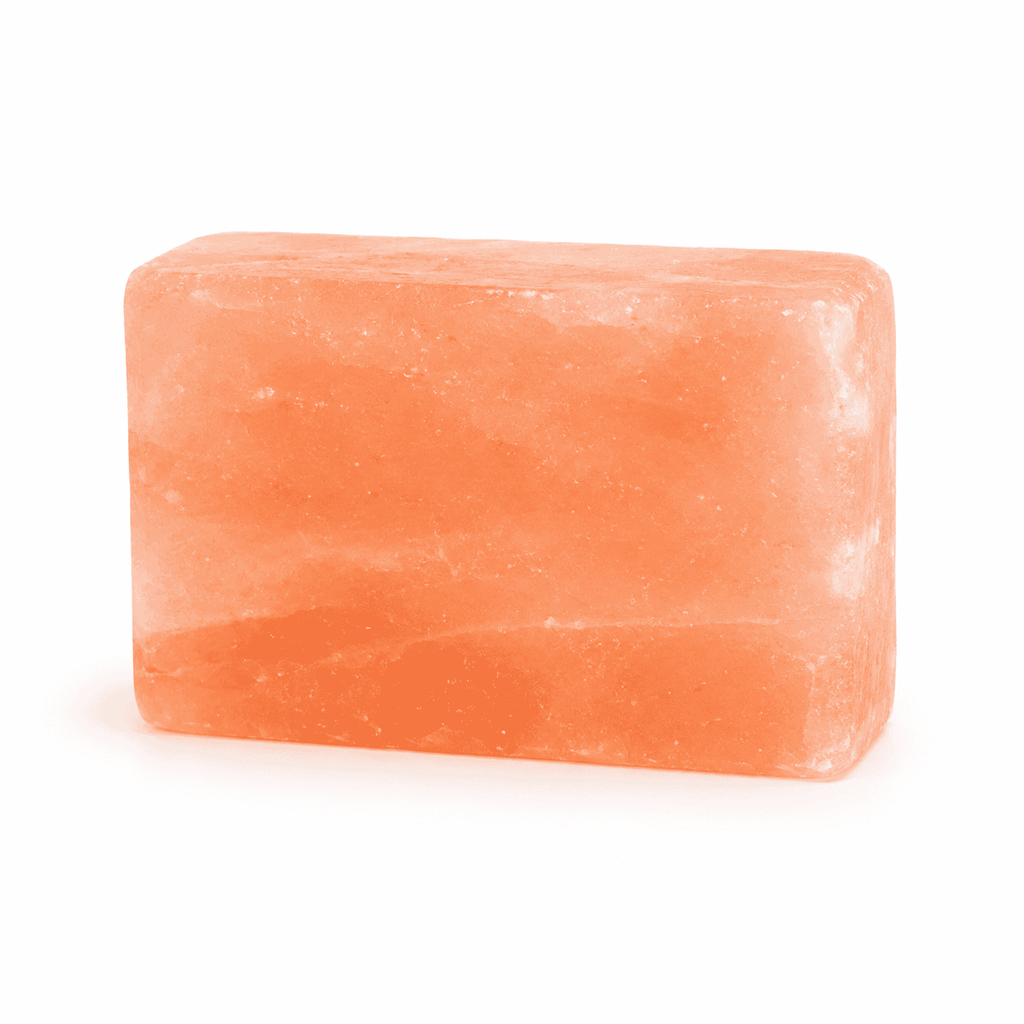 Pink Salt Soap Bars, Set of 2 – studio product photo on a plain white background